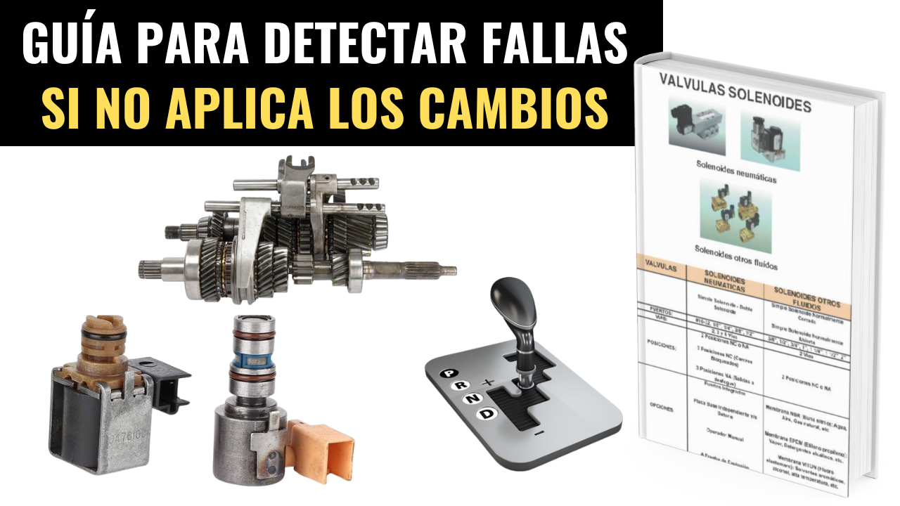 ¿Qué pasa cuando fallan los solenoides de la transmisión?